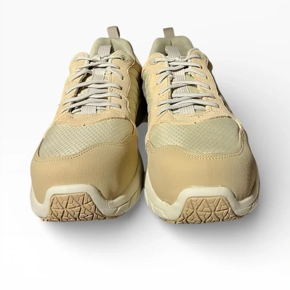 🌻NEW w/Box Merrell Work Alpine CF Sand Carbon Fiber Safety Toe Sneaker Men 9.5